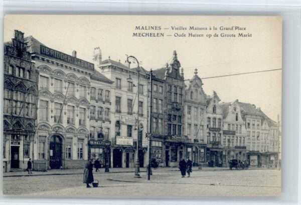 Malines Mechelen Flandre Vieillesmaisons Grand Place