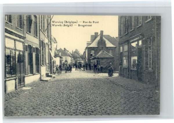 Wervik Rue du Pont Brugstraat