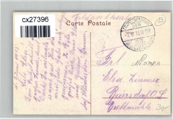 Zonnebeke Chaussee Ypres Yperschesteenweg – Bild 2