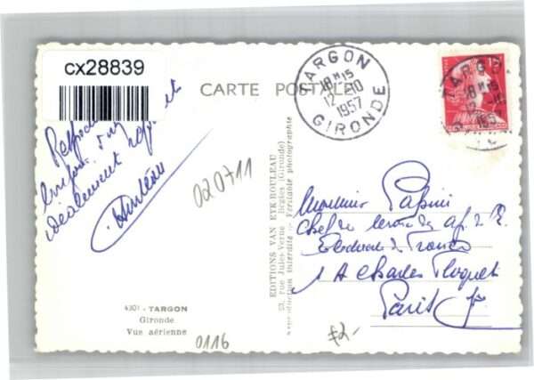 Targon Gironde Fliegeraufnahme – Bild 2