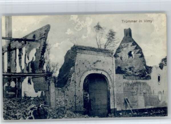 Vimy Zerstörung