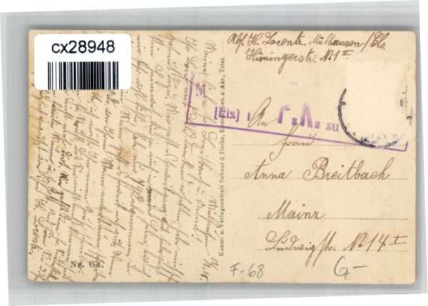 Dornach Elsass Mülhausen Zerstörung x – Bild 2