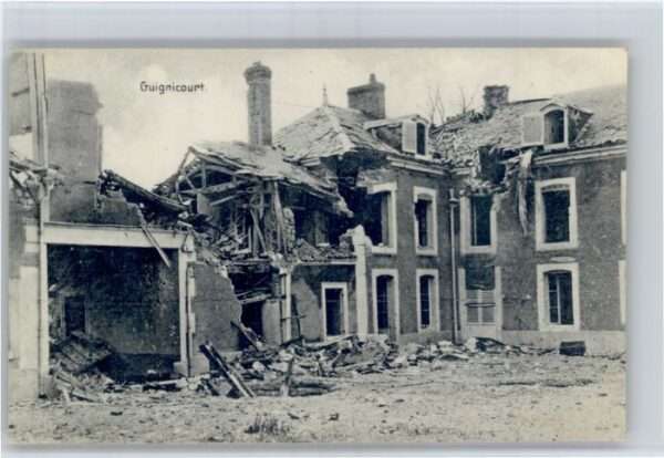 Guignicourt Aisne Zerstörung