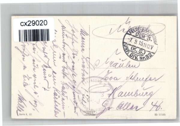 Sissonne Aisne Lager Artilleriebeobachter Soldat – Bild 2