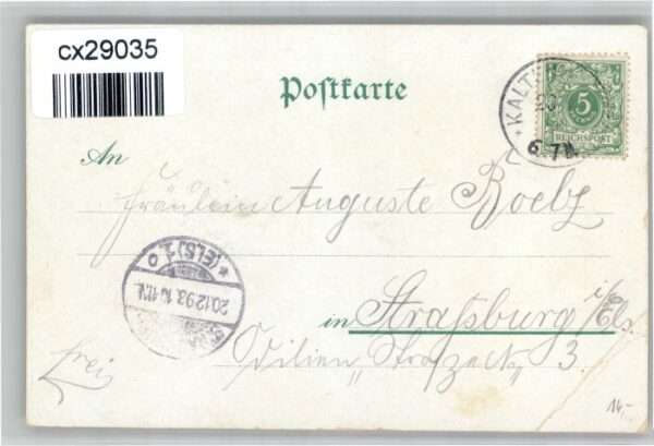 Hagenau Elsass Truppenübungsplatz Litho – Bild 2