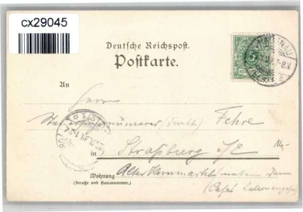 Hagenau Elsass Dragoner Kaserne Artillerie Infanterie – Bild 2