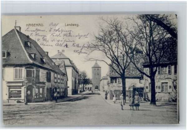 Hagenau Elsass Landweg