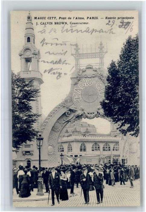 Paris Magic City Pont Alma