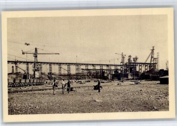 Kembs Chantiers Ecluse Bau Stauwehr