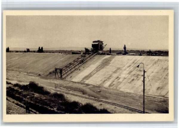Kembs Chantiers Ecluse Bau Stauwehr
