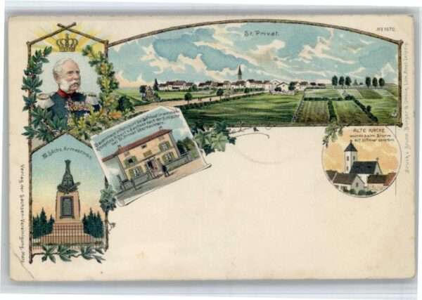 Saint-Privat Roncourt Bauernhaus Kronprinz Albert vo