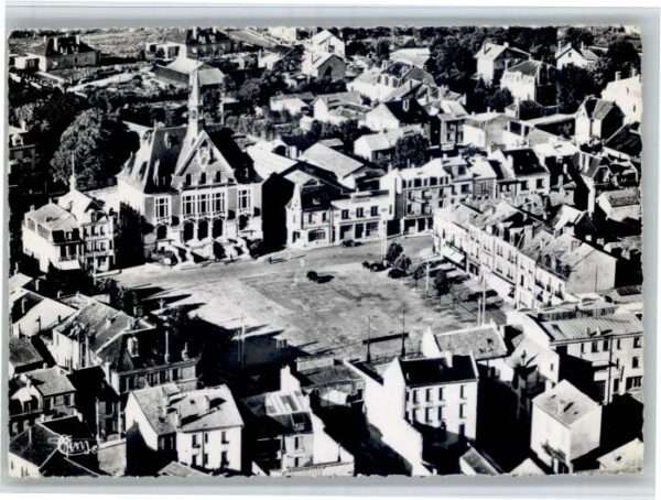 Vouziers Ardennes Fliegeraufnahme