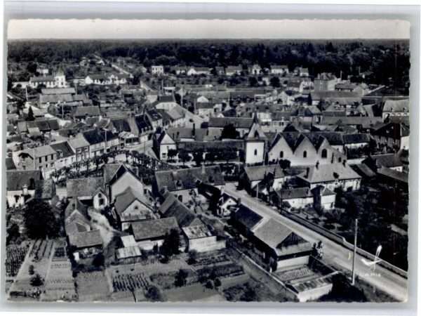 Neuvy-sur-Barangeon Cher Fliegeraufnahme