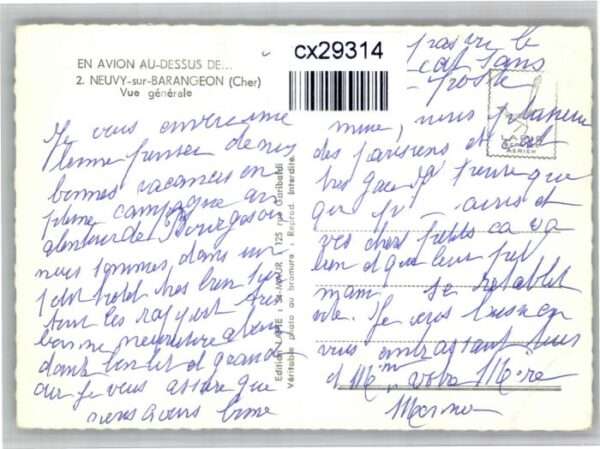 Neuvy-sur-Barangeon Cher Fliegeraufnahme – Bild 2