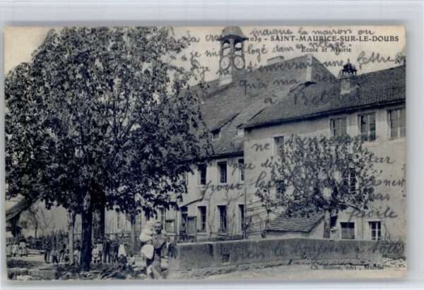 Saint-Maurice-sur-le-Doubs Ecole Mairie