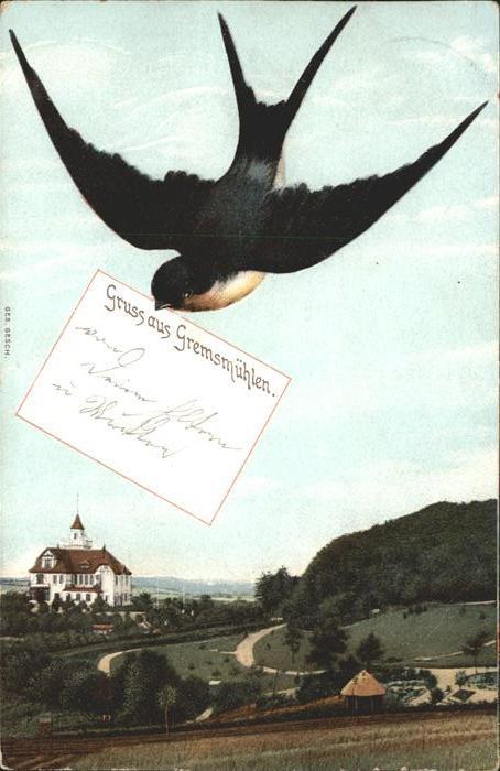 Schwalbenkarte Gremsmühlen