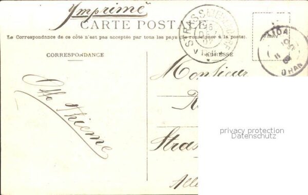 Casablanca Apres bombardement Maisons en ruines li – Bild 2