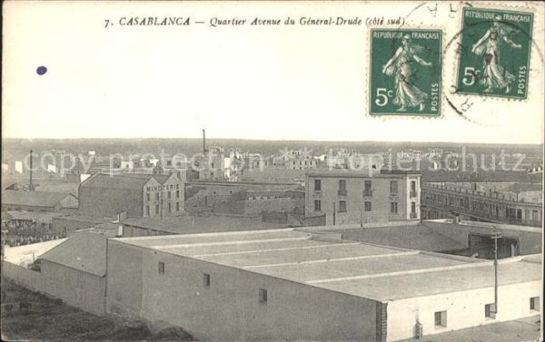Casablanca Quartier Avenue du General Drude