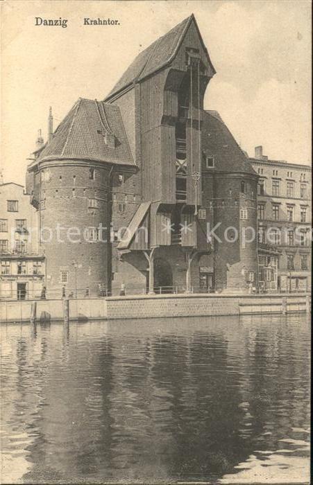 Danzig Westpreussen Krahntor