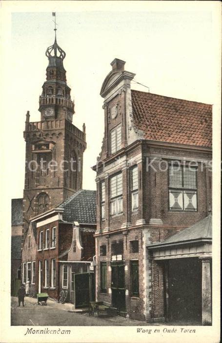 Monnickendam Waag en Oude Toren