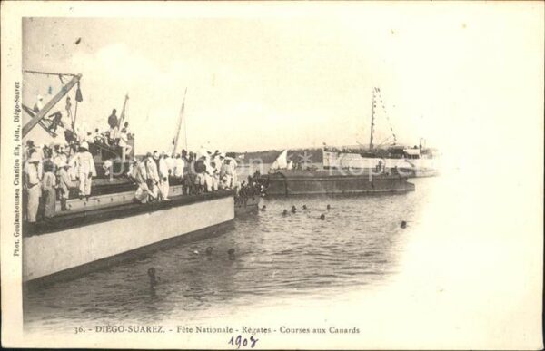 Diego Suarez Fete Nationale Regates Courses aux Cana