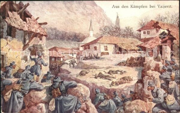 Valjevo Aus den Kämpfen