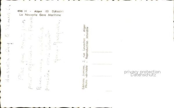 Alger Algerien La Nouvelle Gare Maritime – Bild 2