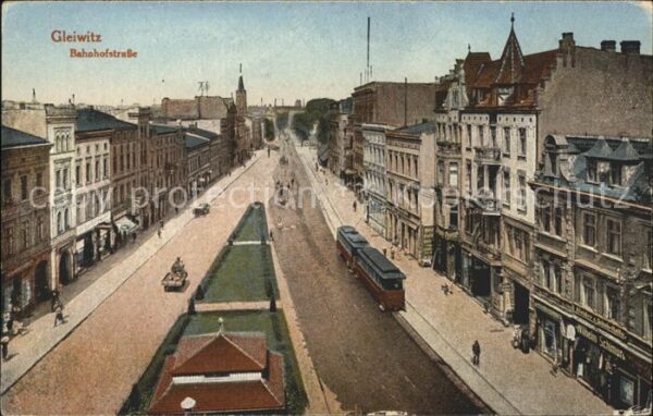 Gleiwitz Gliwice Bahnhofstrasse