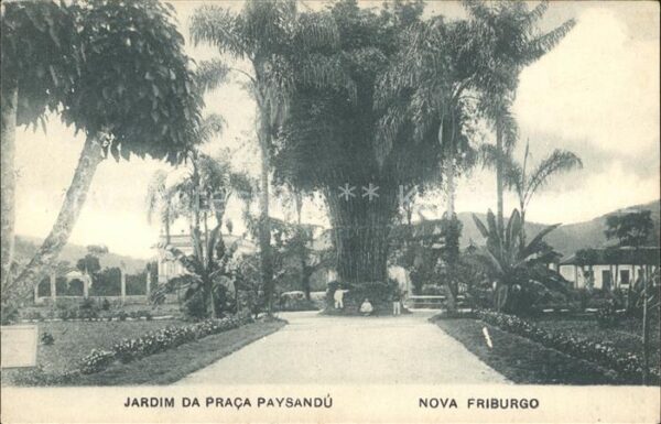 Nova Friburgo Rio de Janeiro Jardim da Praca Paysandu