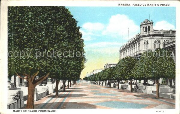 Habana Havana Paseo de Marti o Prado