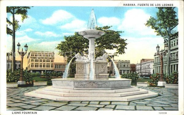 Habana Havana Fuente de los Leones