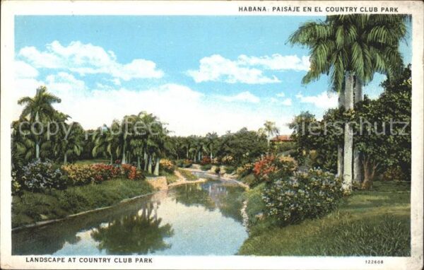 Habana Havana Paisaje en el Country Club Park