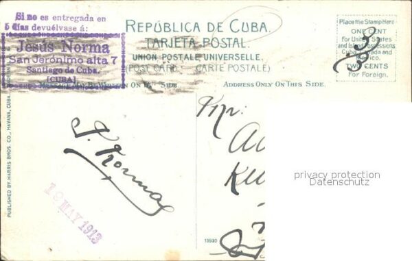 Cuba Cuba The Primitive Plow Feldarbeit Stempel a – Bild 2