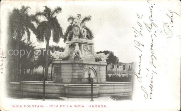 Habana Havana India Fountain Pila de la India