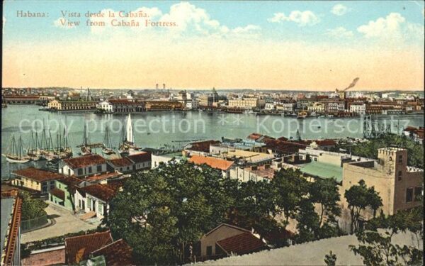 Habana Havana Vista desde la Cabana