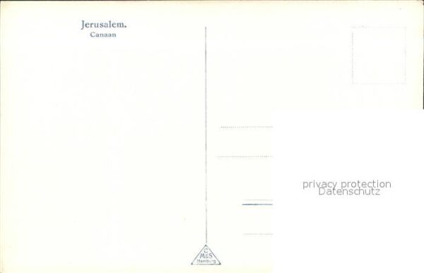 Jerusalem Yerushalayim Canaan – Bild 2