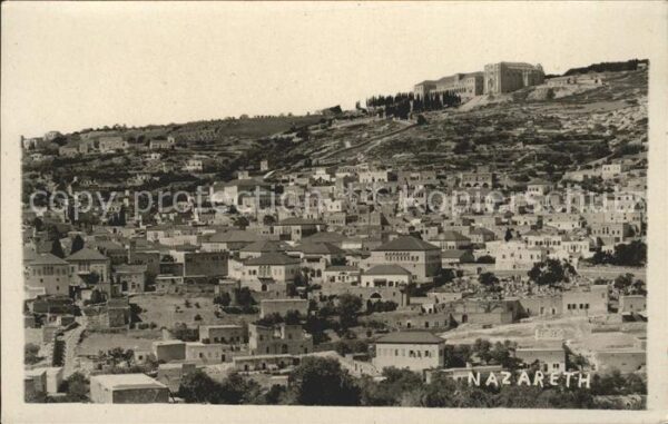 Nazareth Israel Blick über die Stadt