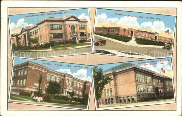 Fort Wayne Harmar School Franklin School James H.