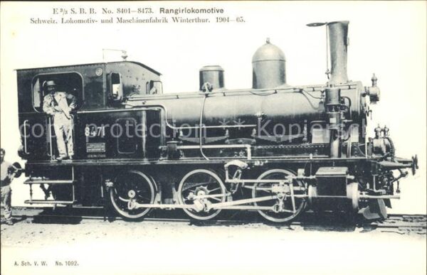 Lokomotive SBB Rangirlokomotive No. 8471