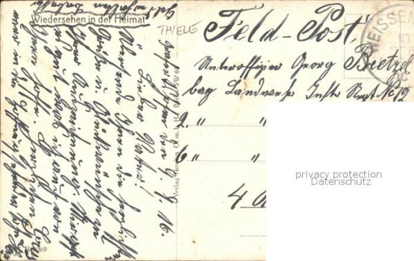 Thiele Arthur Wiedersehen in der Heimat Nr. 269 Solda – Bild 2