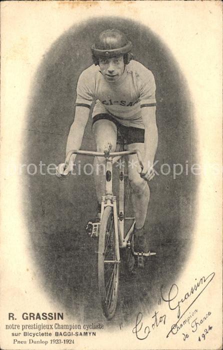 Radsport Radrennfahrer Robert Grassin Fahrrad Ba