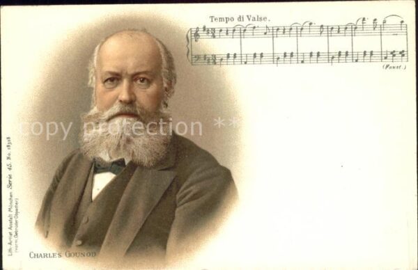 Komponist Charles Gounod Tempo di Valse