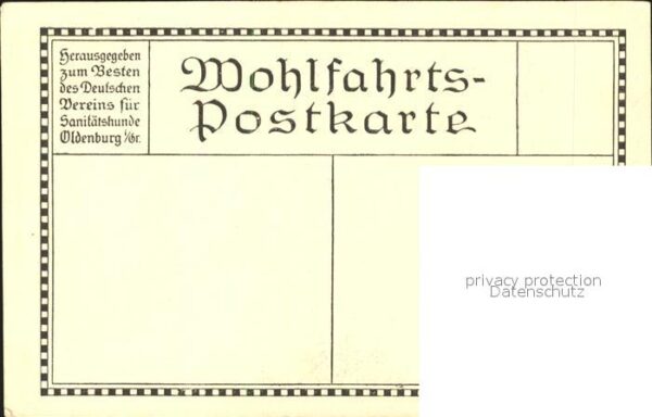 Hindenburg Orden Wohlfahrts-Postkarte – Bild 2