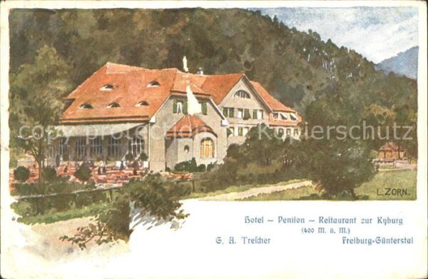 Zorn L. Hotel-Pension-Restaurant zur Kyburg Fre