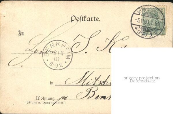Wilhelm II Kaiserin Auguste Viktoria Andenken 1901 – Bild 2