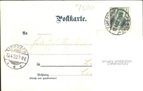 Muench C. Karlsruhe Kriegstrasse – Bild 2