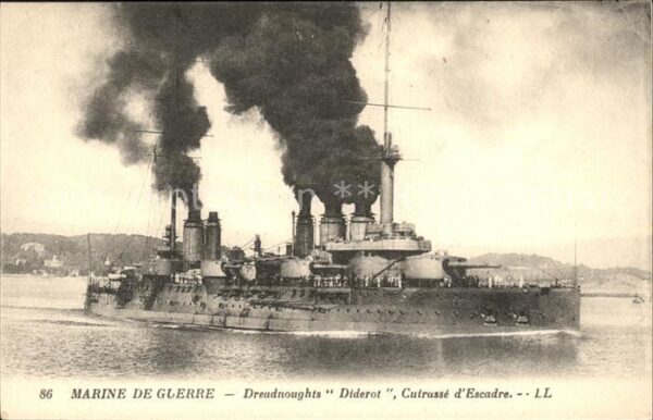 Marine Dreadnoughts Diderot Cuirasse d_Escadre