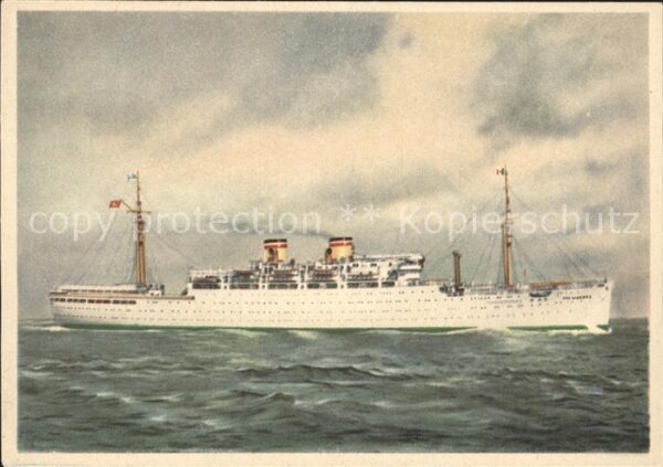 Dampfer Oceanliner Motorschiff Milwaukee