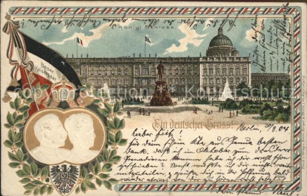 Wilhelm II Kaiserin Auguste Viktoria Königlisches