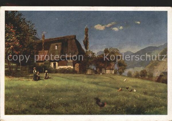 Hoffmann Heinrich Schwarzwaldhaus auf der Höhe